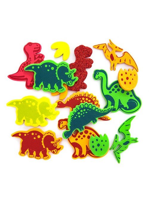 Lipdukai iš putų DINOZAURAI, 26vnt.