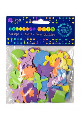 Lipdukai iš putų GĖLĖS mix 120vnt.