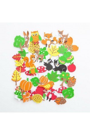 Lipdukai iš putų MIŠKAS 96vnt.