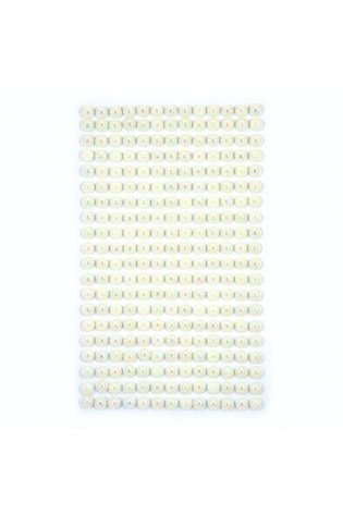 Lipnūs perlai 6mm 260vnt.OPALESCENT WHITE