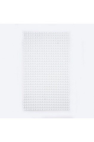 Dekor.lipnūs kristalai 3mm 806vnt. WHITE