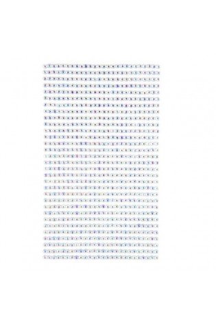 Dekor.lipnūs kristalai 3mm 806vnt. OPALE