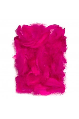 Plunksnos 5-12cm 10g, t.rausvos