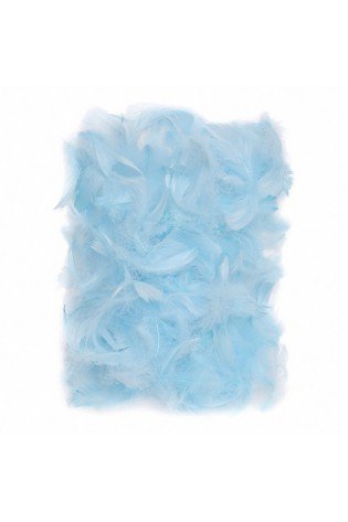 Plunksnos 5-12cm 10g, mėlynos