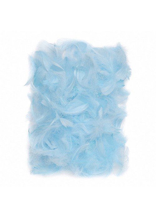 Plunksnos 5-12cm 10g, mėlynos