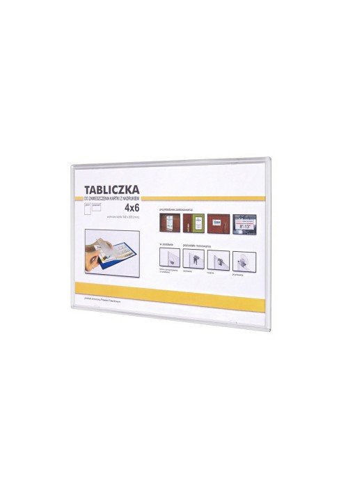 Lipni reklaminė lentelė 15x23cm