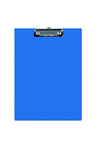 Lenta A5 su prispaudimu mėlyna