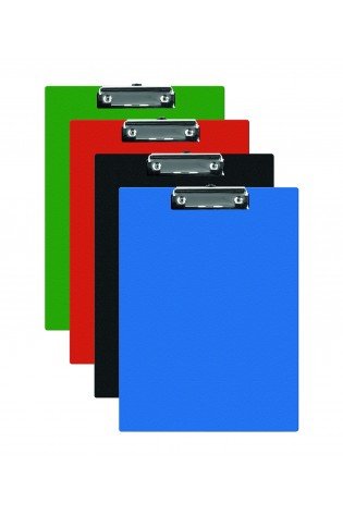 Lenta A5 su prispaudimu mėlyna