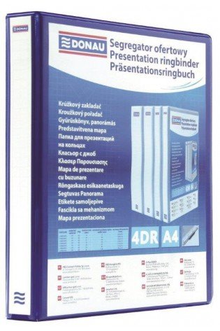 Segtuvas PANORAMA A4/ 4RD/ 16 mėlynas