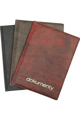 Aplankas dokumentams A6 Eco vinyl