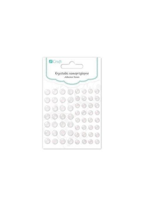 Dekor.lipnūs kristalai, 60vnt.,skaidrūs