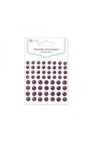 Dekor.lipnūs kristalai, 60vnt.,sidabriniai