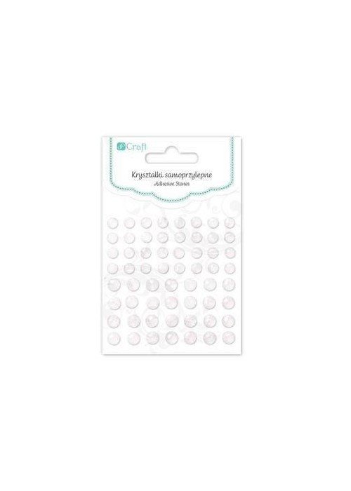 Dekor.lipnūs kristalai, 60vnt., skaidrūs