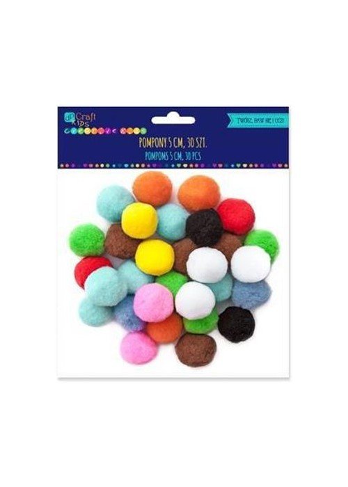 Akriliniai burbuliukai, MIX, 5cm, 30vnt.