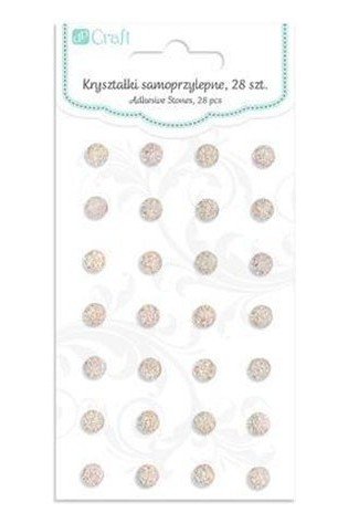 Dekor.lipnūs kristalai, 8mm, 28vnt.,pilki