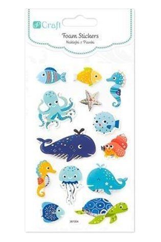 Lipdukai iš putų JŪROS GYVŪNAI, 13vnt.