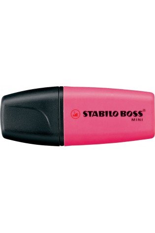 Teksto žymeklis BOSS MINI rausvas