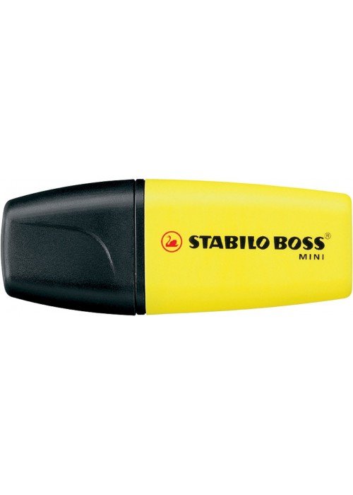 Teksto žymeklis BOSS MINI geltonas