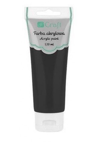 Akriliniai dažai 120ml, juodi