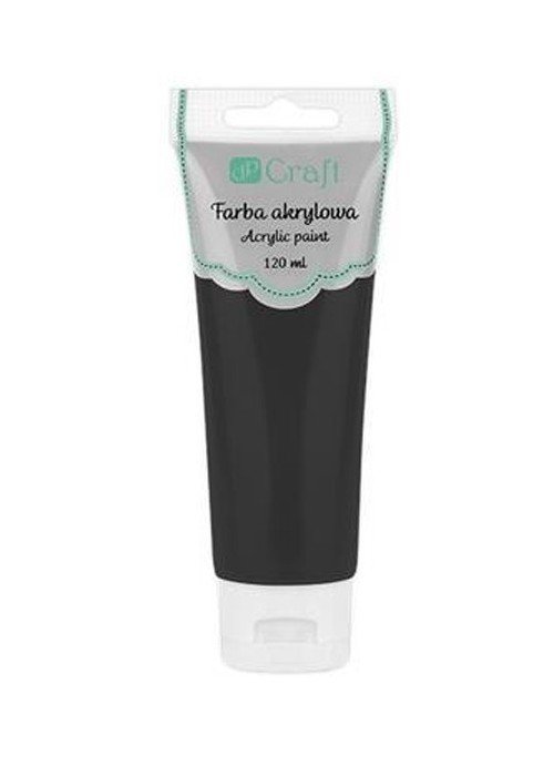 Akriliniai dažai 120ml, juodi