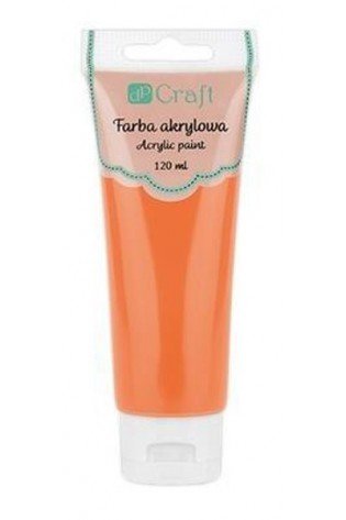 Akriliniai dažai 120ml, oranžiniai