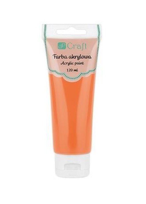 Akriliniai dažai 120ml, oranžiniai