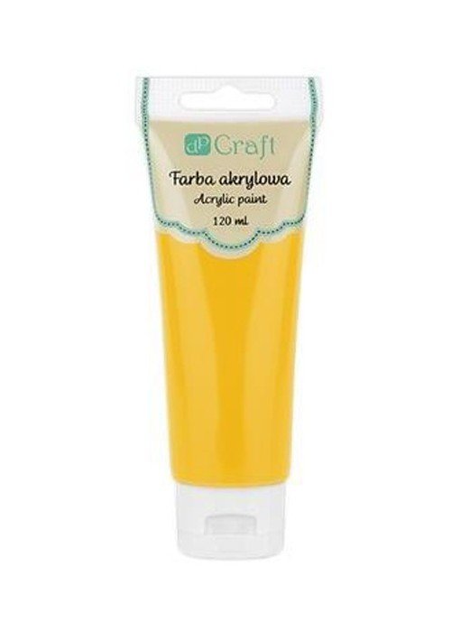 Akriliniai dažai 120ml, t. geltoni