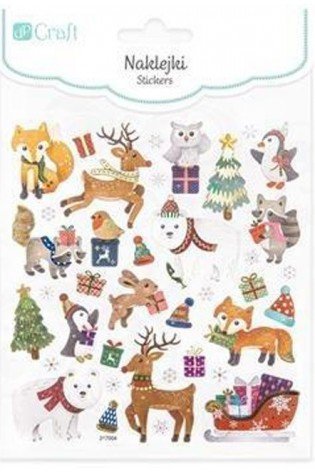 Lipdukai ŽVĖRYS ŽIEMĄ 38vnt.