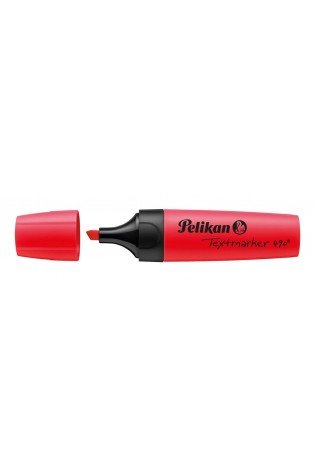 Teksto žymeklis 490 fluo raudonas