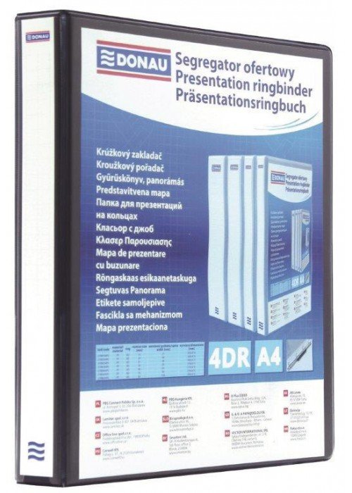 Segtuvas PANORAMA A4/ 4RD/ 30 juodas