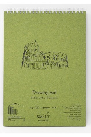 Bloknotas eskizams Authentic A4 20l, 290gsm