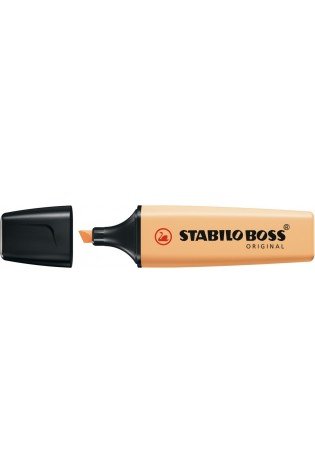 Teksto žymeklis BOSS pastel. šv.oranžinis
