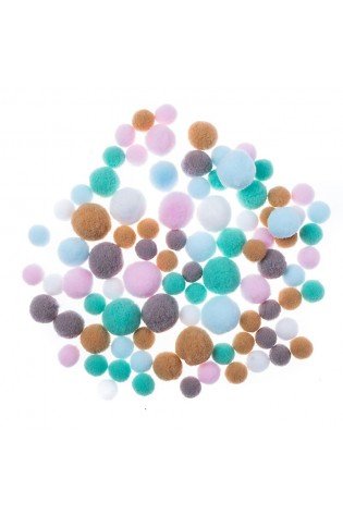 Burbuliukai PASTELS 90vnt