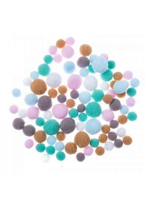 Burbuliukai PASTELS 90vnt