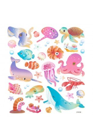 Lipdukai JŪRŲ GYVŪNAI 34vnt