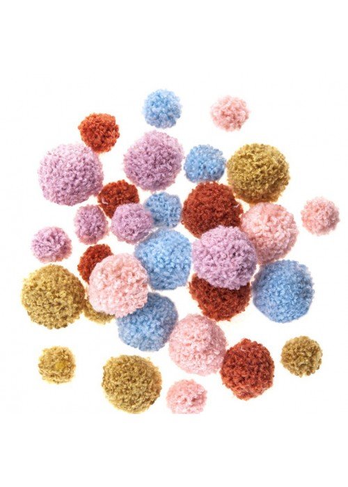 Burbuliukai 30vnt pliušiniai