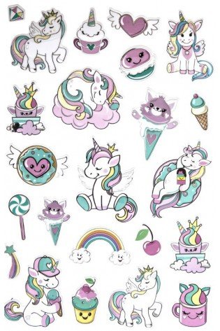 Lipdukai 3D UNICONS 23vnt