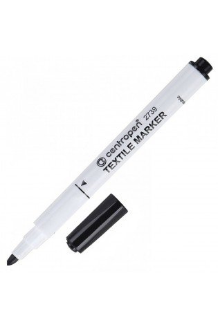 Žymeklis tekstilei Textil 1.8mm, juodas