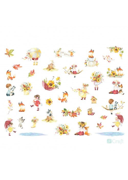 Dekoravimo elementai LITTLE AUTUMN 50vnt