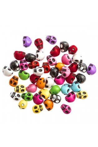 Karoliukai SKULLS 48vnt