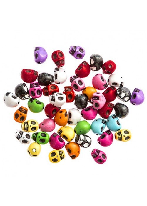 Karoliukai SKULLS 48vnt