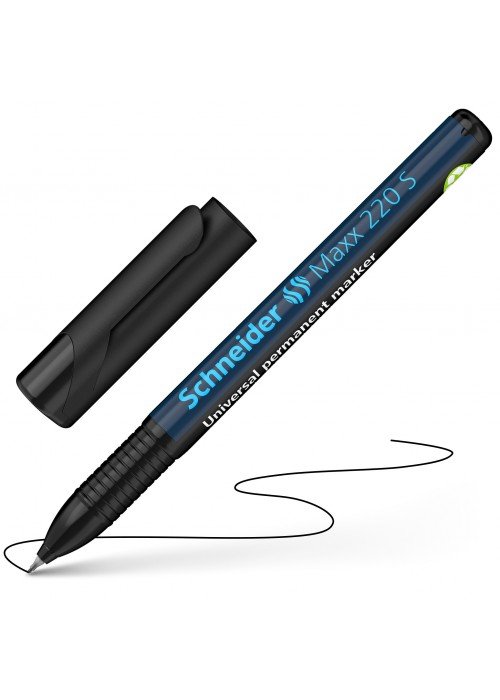 Žymeklis permanentinis Maxx 220 S 0.4mm juodas