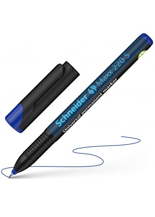 Žymeklis permanentinis Maxx 220 S 0.4mm mėlynas