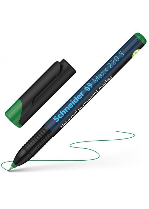 Žymeklis permanentinis Maxx 220 S 0.4mm žalias