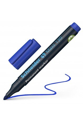 Žymeklis permanentinis Maxx 130 1-3mm mėlynas