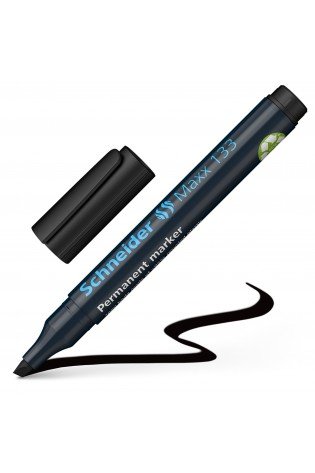 Žymeklis permanentinis Maxx 133 1-4mm juodas