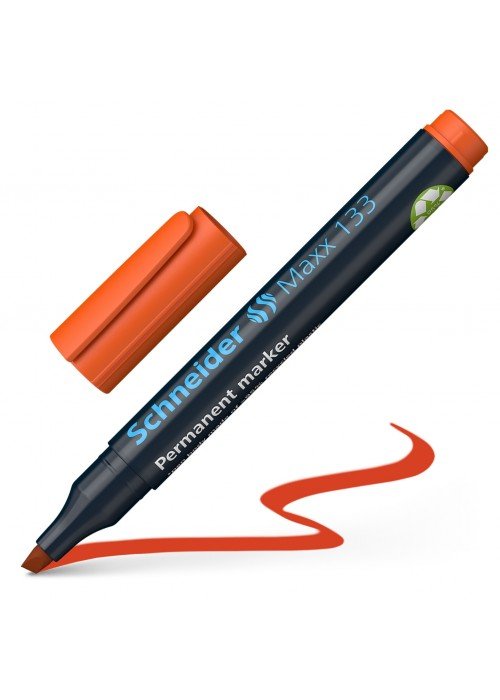Žymeklis permanentinis Maxx 133 1-4mm oranžinis