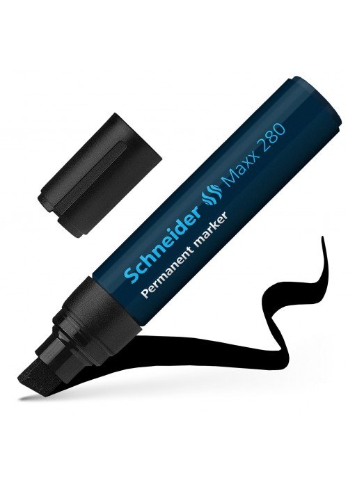 Žymeklis permanentinis Maxx 280 4-12mm juodas