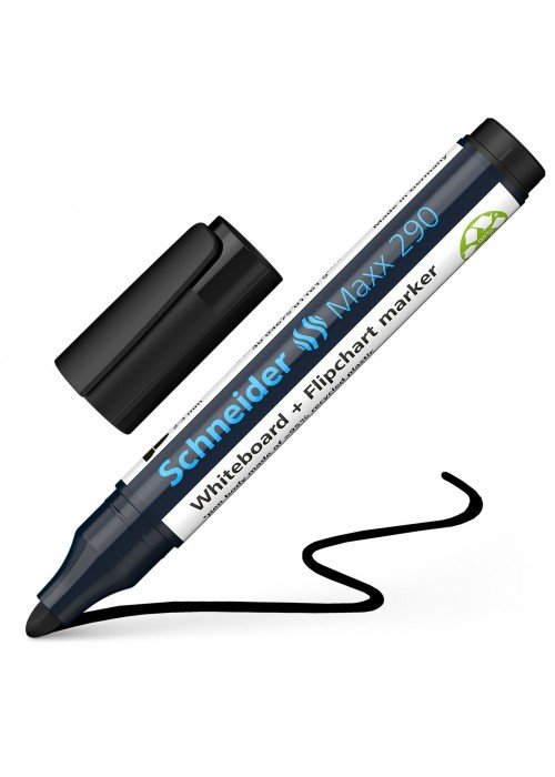 Žymeklis baltai lentai Maxx 290 2-3mm juodas