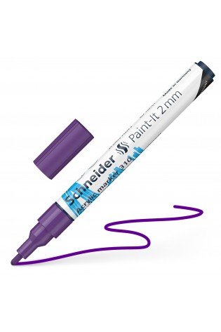 Žymeklis akrilinis Paint-lt 310 2mm violetinis